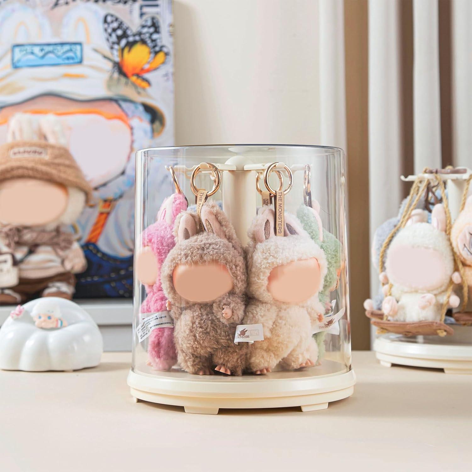 Caja de Exhibición Rotativa Transparente MUZMDNI 23cm