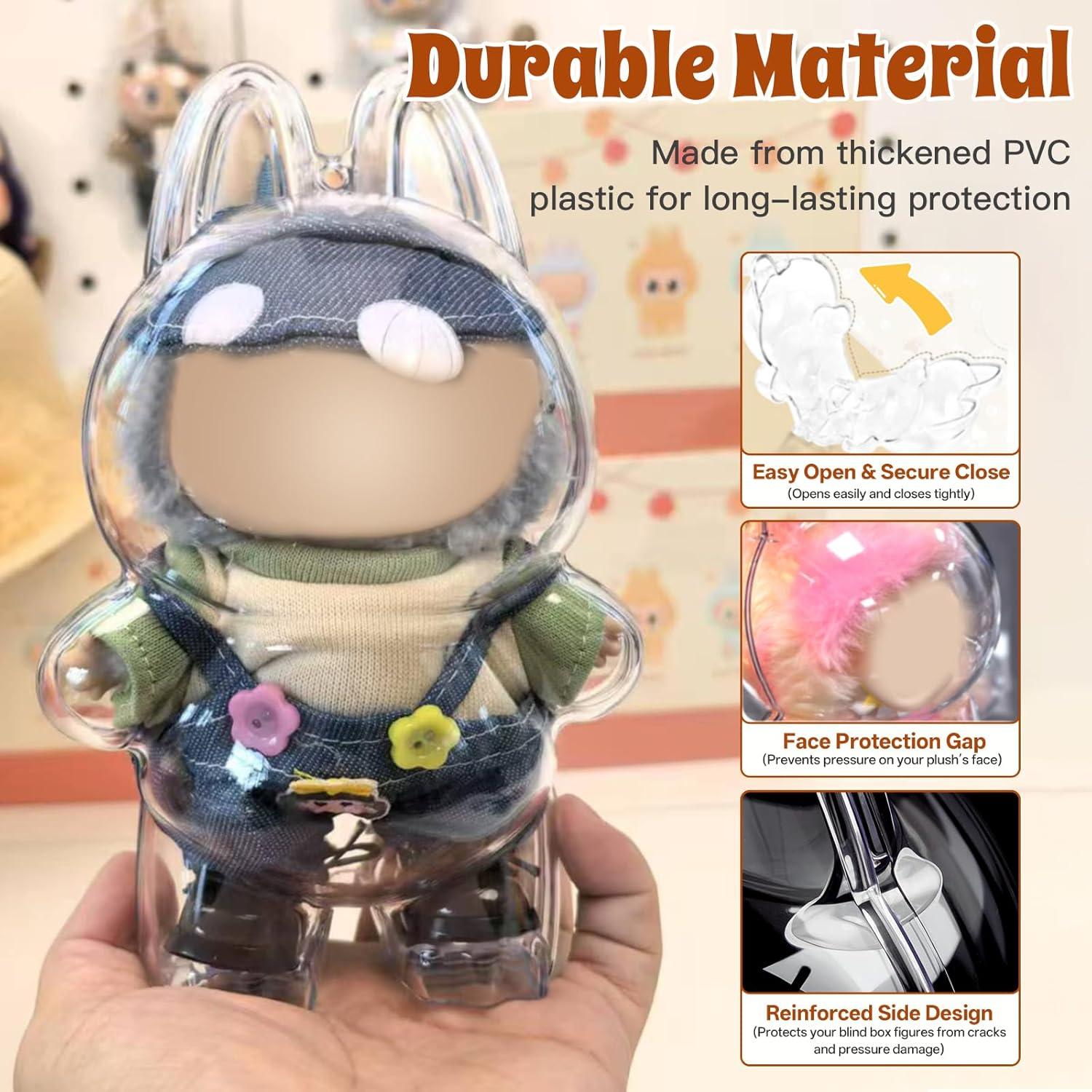 Estuches de Exhibición 12PCS AKODENORA para Muñecas 36x27x14cm