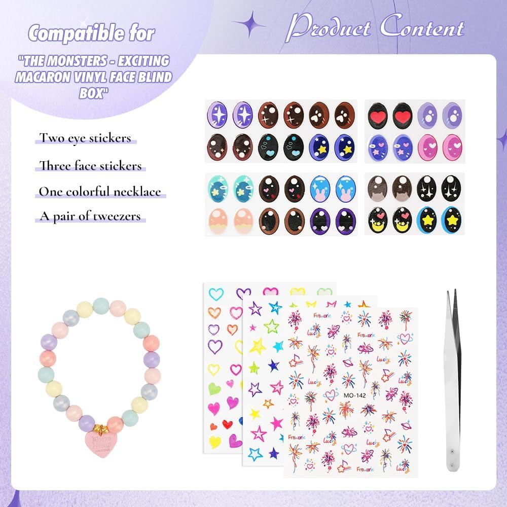 Kit de Stickers Decorativos para Muñecas WALLFID - 36g