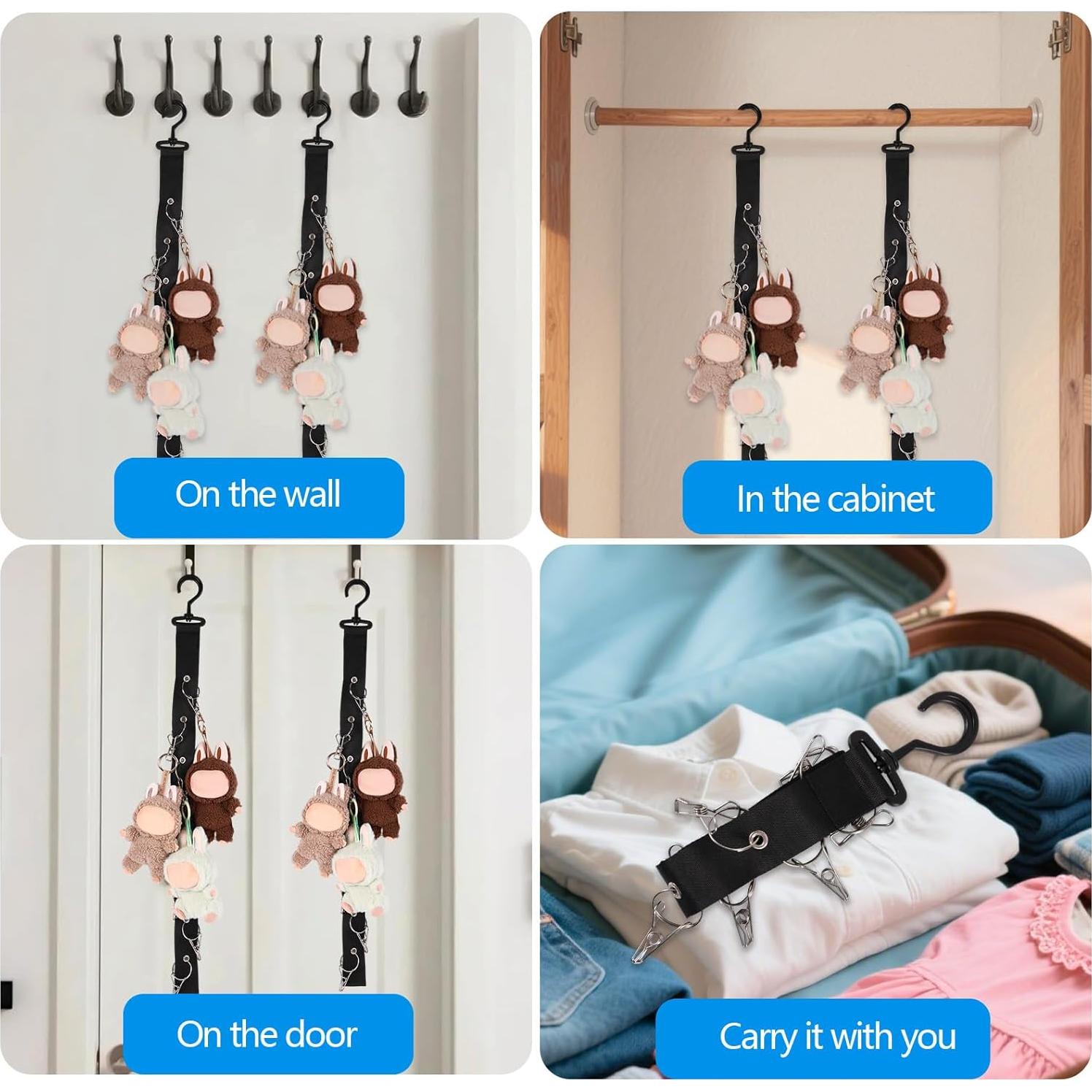 Correa de Exhibición de Juguetes de Peluche Lasuroa 67x4cm