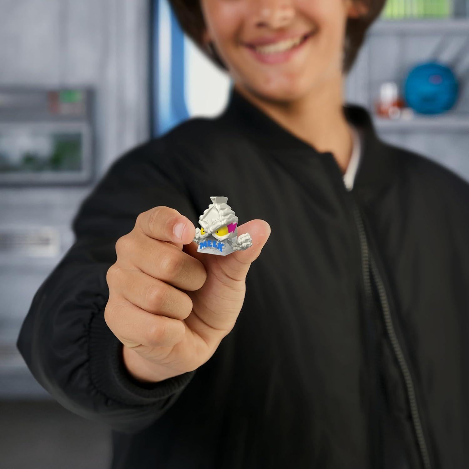 Paquete Mega Lab MrBeast Lab - 14 Bestias Micro + Stickers