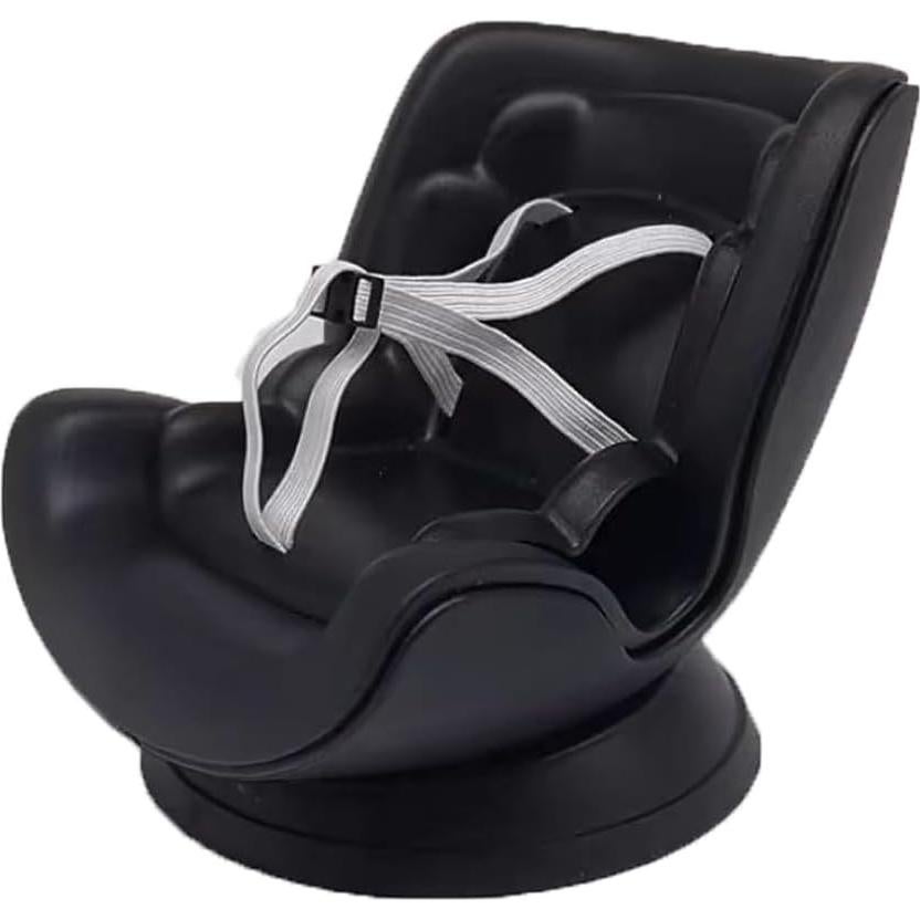 Protector de Asiento de Coche Labubu 14x7.6x6.4cm Negro
