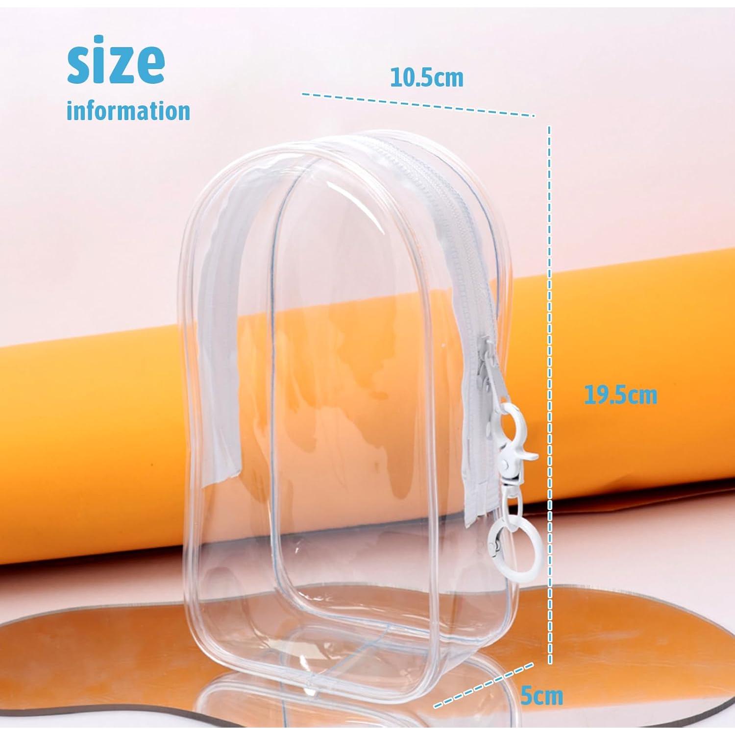 Estuche de exhibición PVC Zxcvbn para muñecos de peluche 20x10 cm