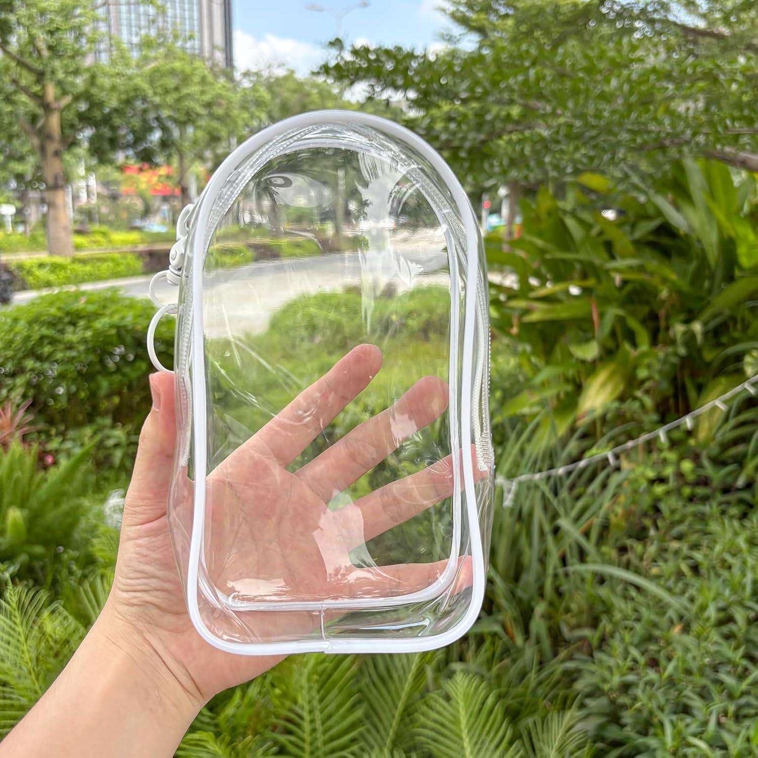 Estuche de exhibición PVC Zxcvbn para muñecos de peluche 20x10 cm