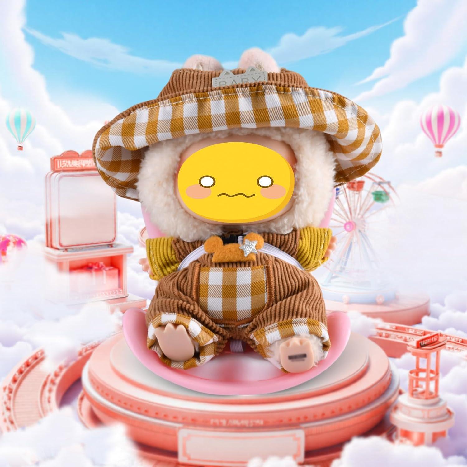 Asiento de Coche para Muñecas Lububu - 10-17cm, Decoración y Aroma