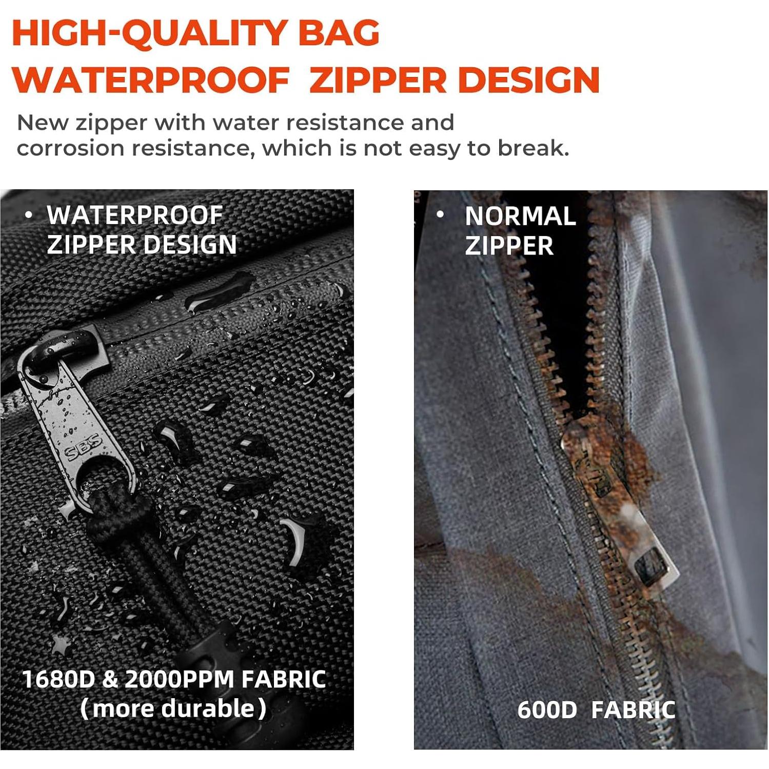 KEMIMOTO Bolsa de Almacenamiento para UTV 12L Negra