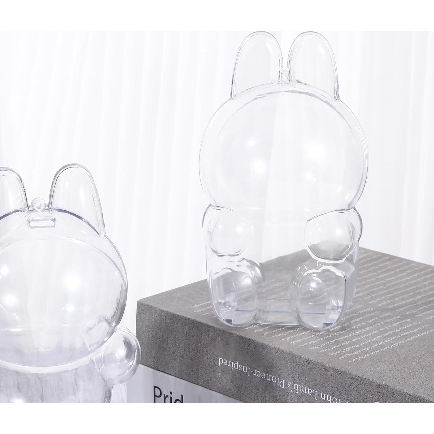 Fundas Protectores Acrílico Transparente para Muñecas - 2 Pcs