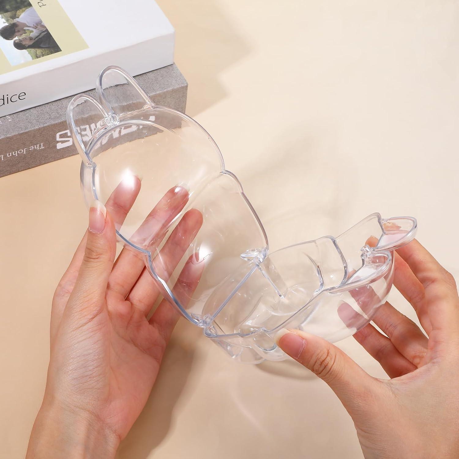 Fundas Protectores Acrílico Transparente para Muñecas - 2 Pcs