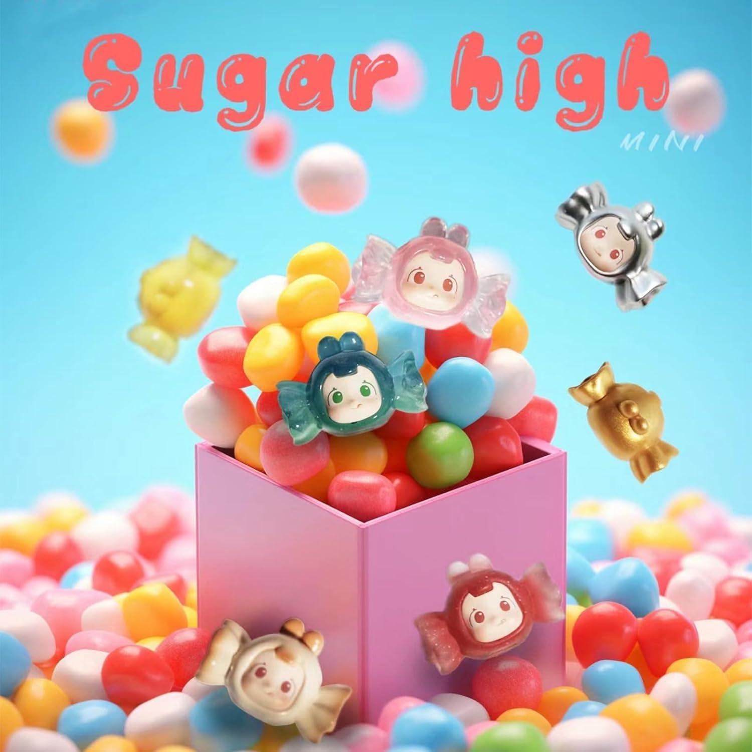 Caja Sorpresa Figura Kawaii BAHOMU Mehoo Sugar High PVC