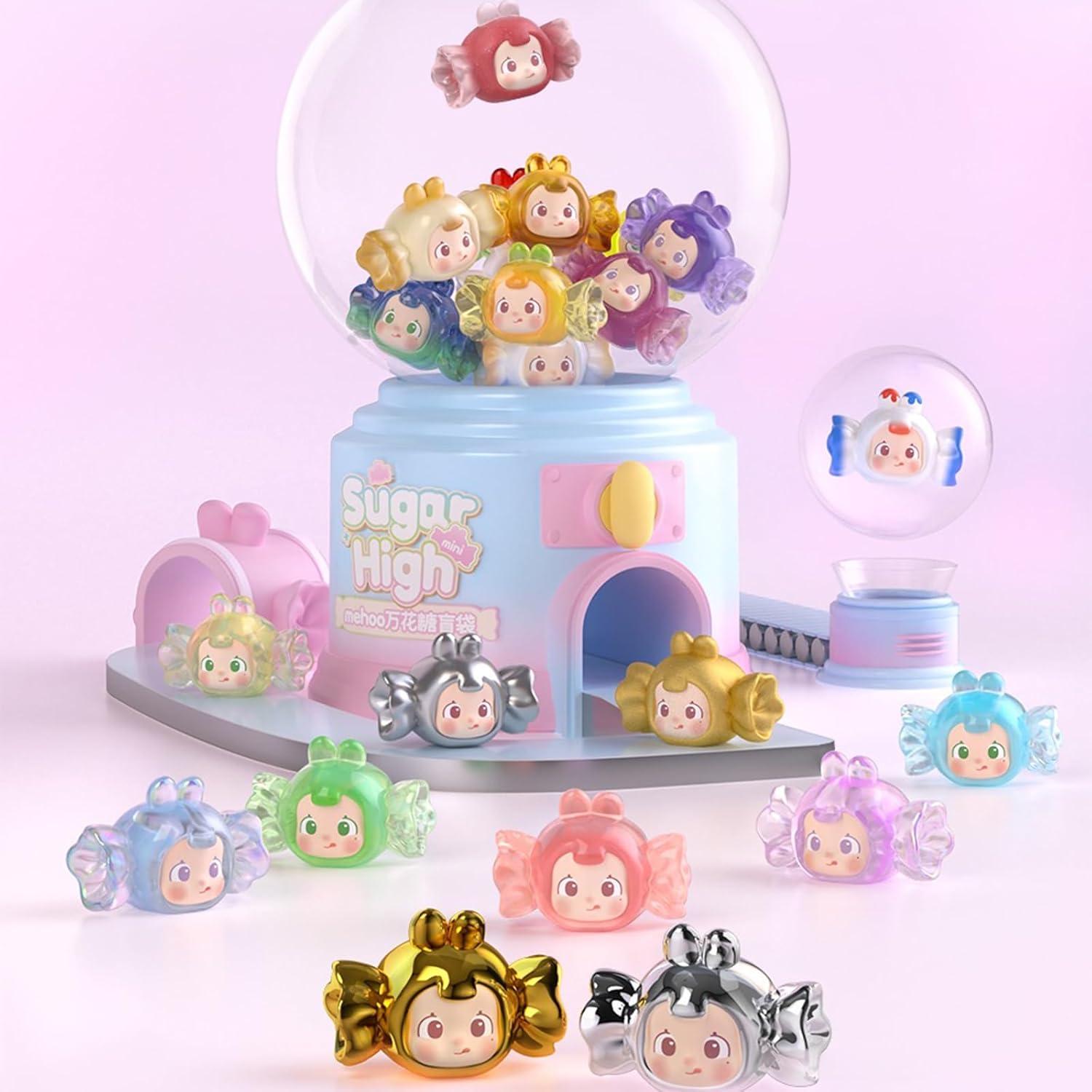 Caja Sorpresa Figura Kawaii BAHOMU Mehoo Sugar High PVC