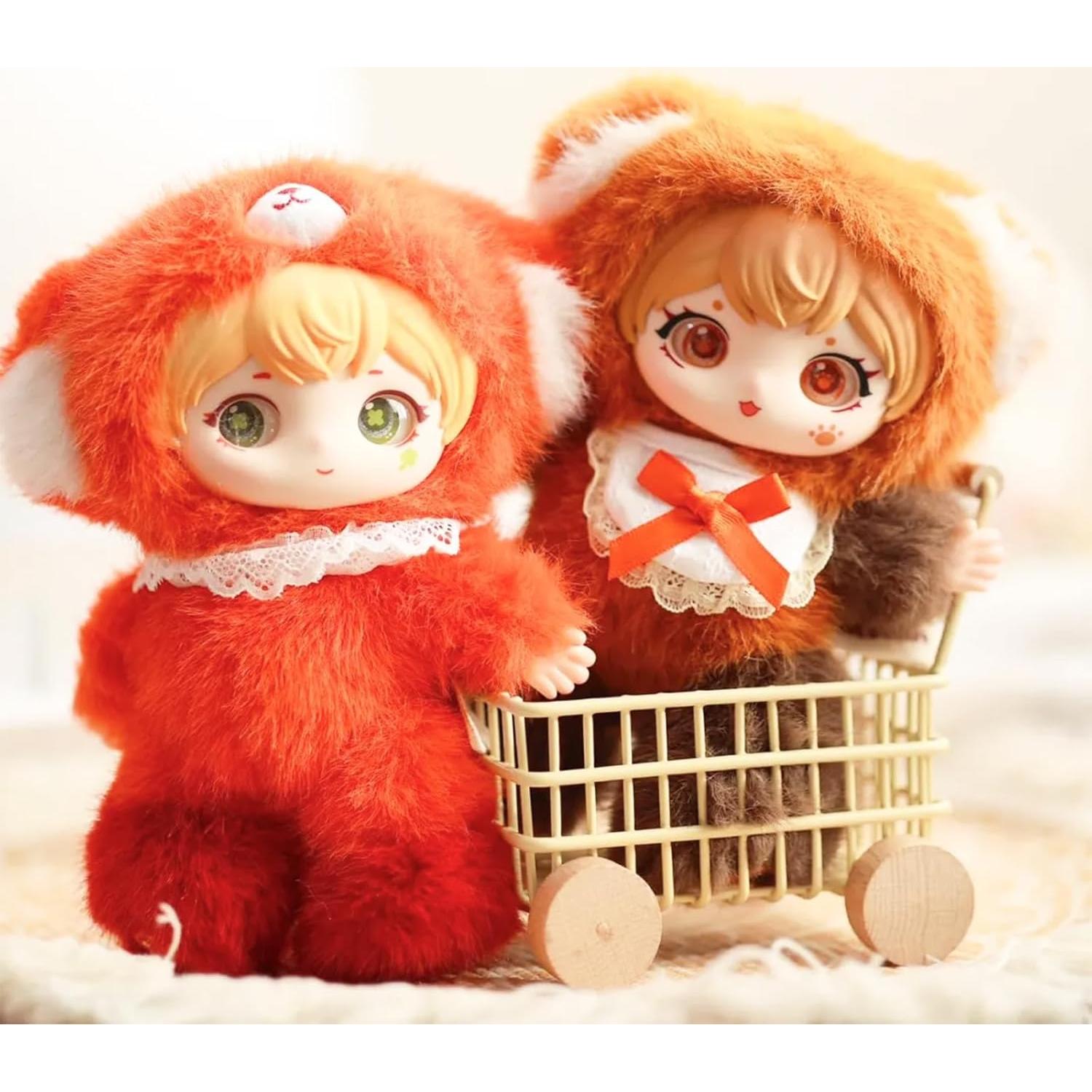 Muñeca de Peluche CALEMBOU Fiesta de Animales Ziyuli 16-18 cm