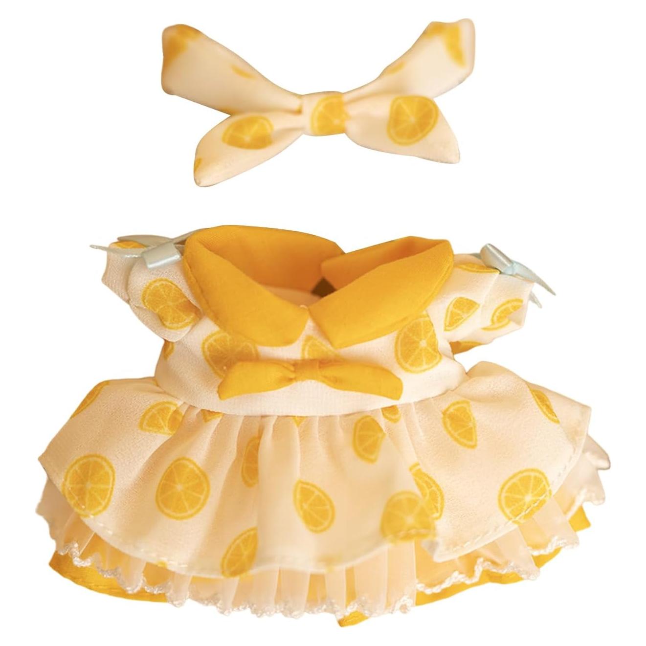 Conjunto de Ropa de Muñeca CALEMBOU Kawaii 17cm Vestido