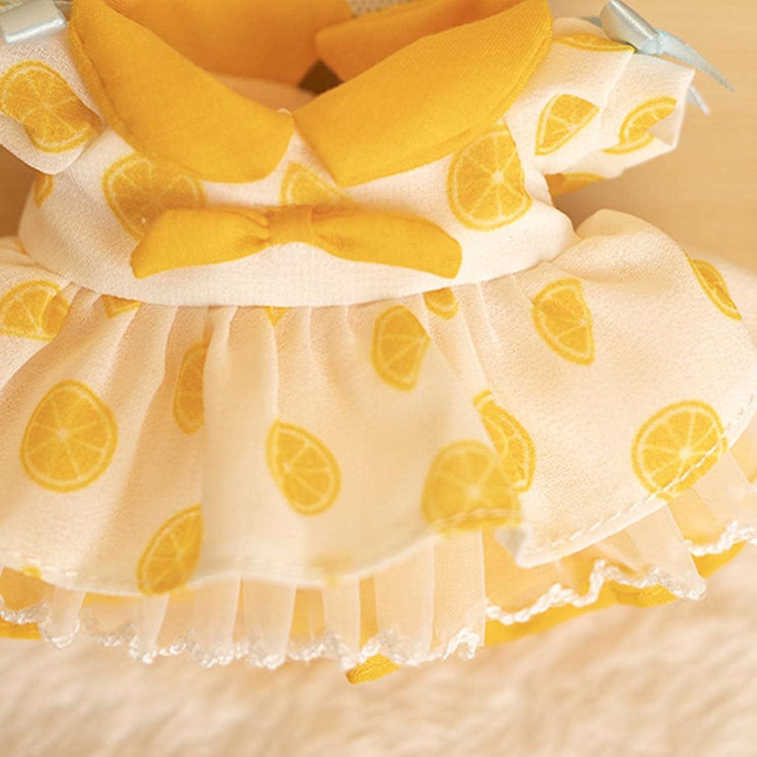 Conjunto de Ropa de Muñeca CALEMBOU Kawaii 17cm Vestido