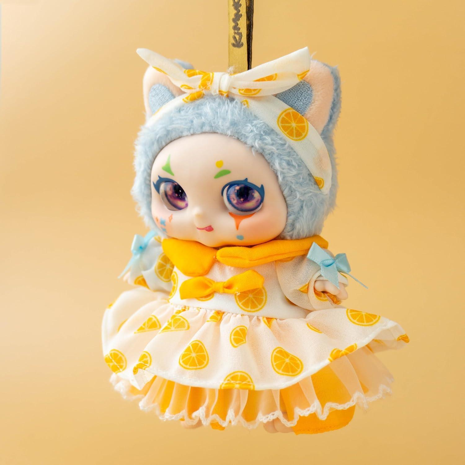 Conjunto de Ropa de Muñeca CALEMBOU Kawaii 17cm Vestido