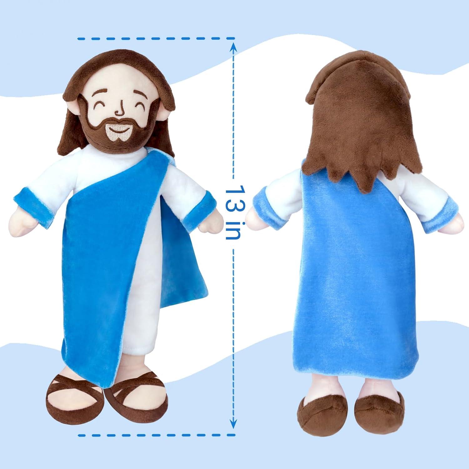 Muñeco de Jesús de Peluche Enryounr 20 cm Estilo Bíblico