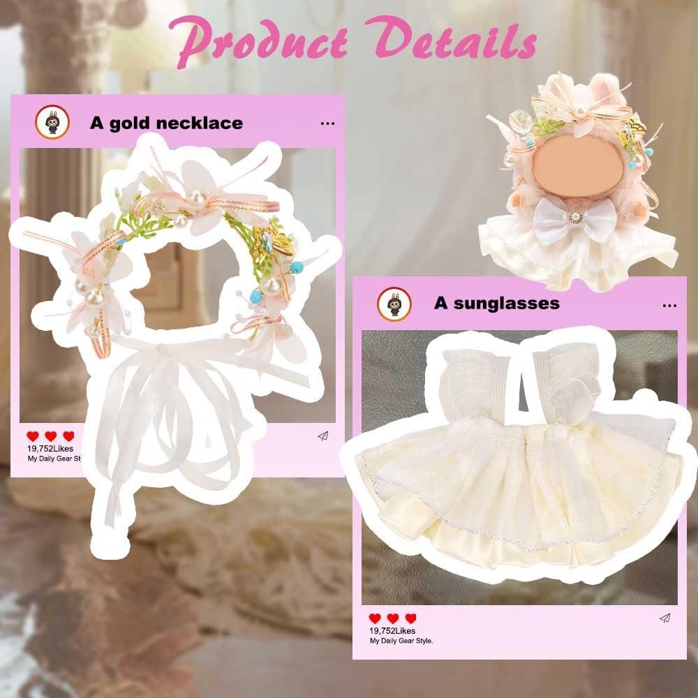 Accesorios de Ropa para Muñecas 17cm WALLFID - Sueño de Hada