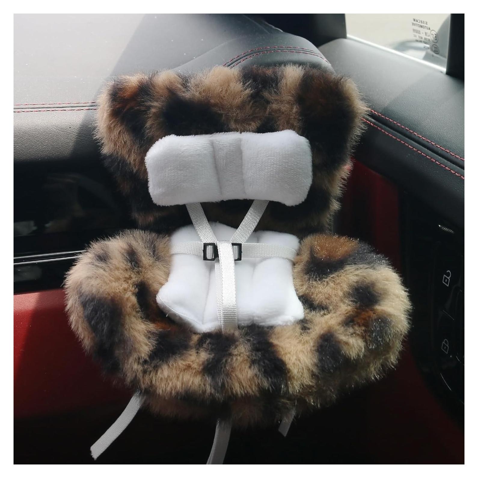 Asiento de Coche para Muñecas Walant - Leopardo Marrón