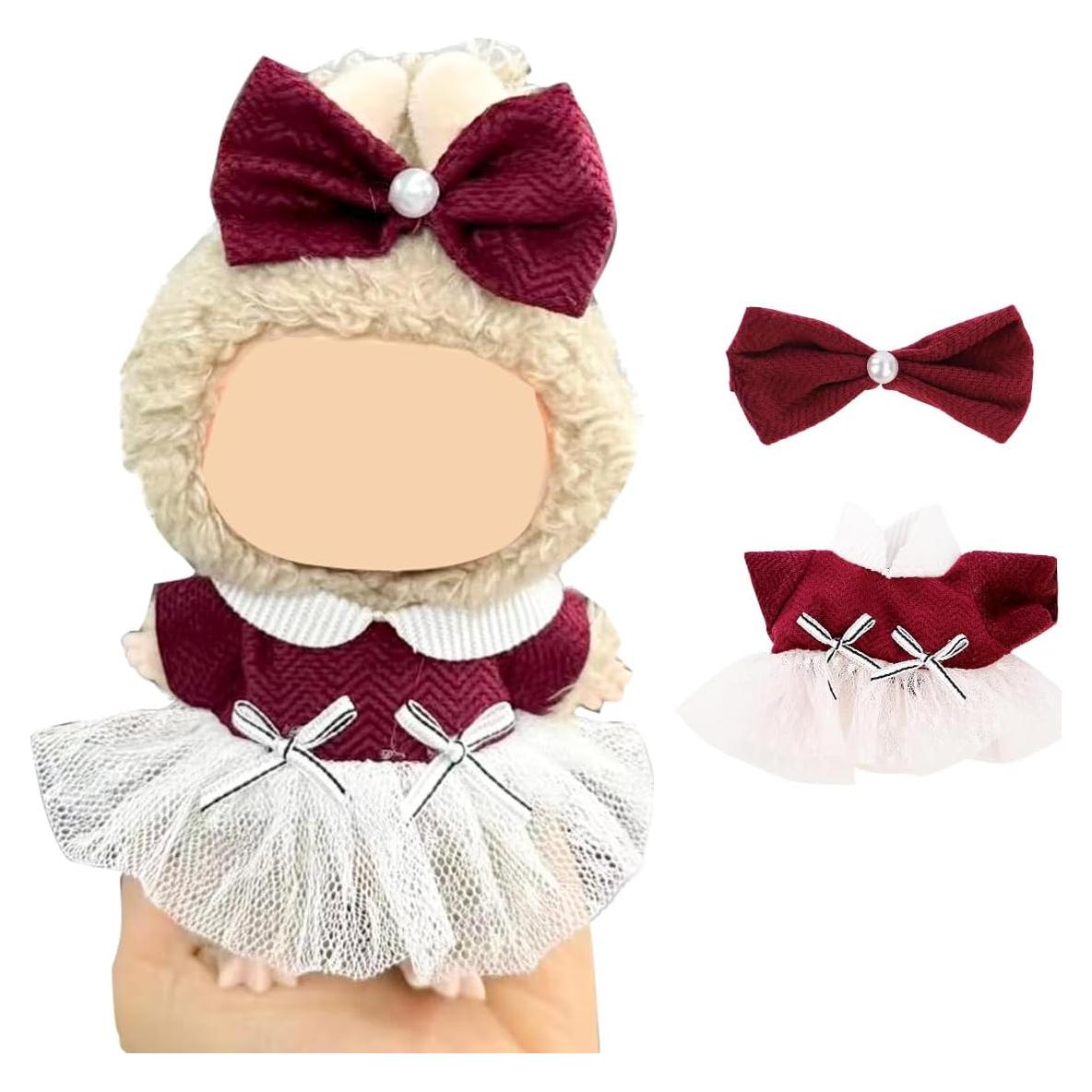 Conjunto de Ropa para Muñeca Suublg 17/15cm con Diadema
