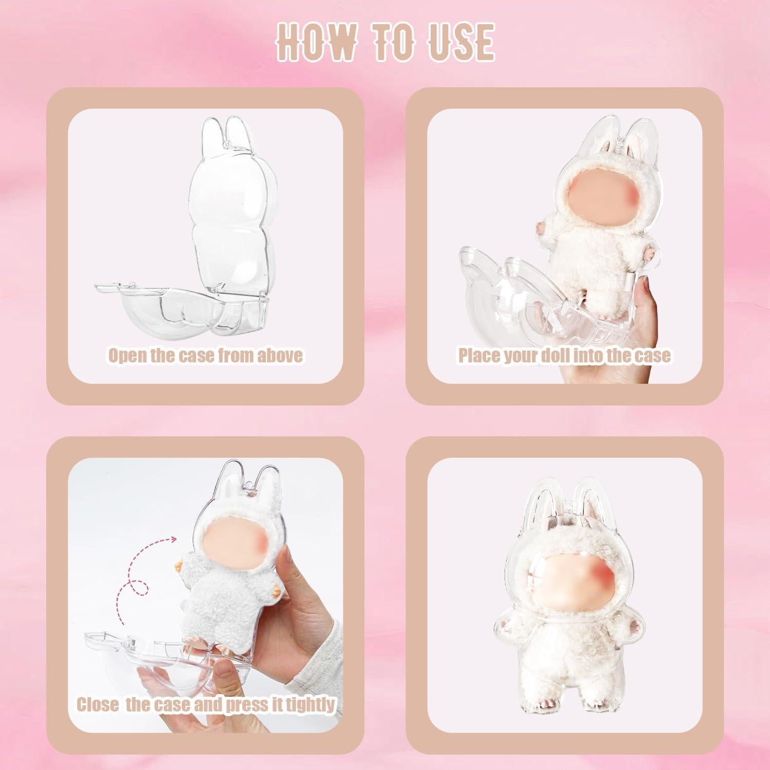 Funda Protectora JAXTIN Acrílico para Muñeca de Pie