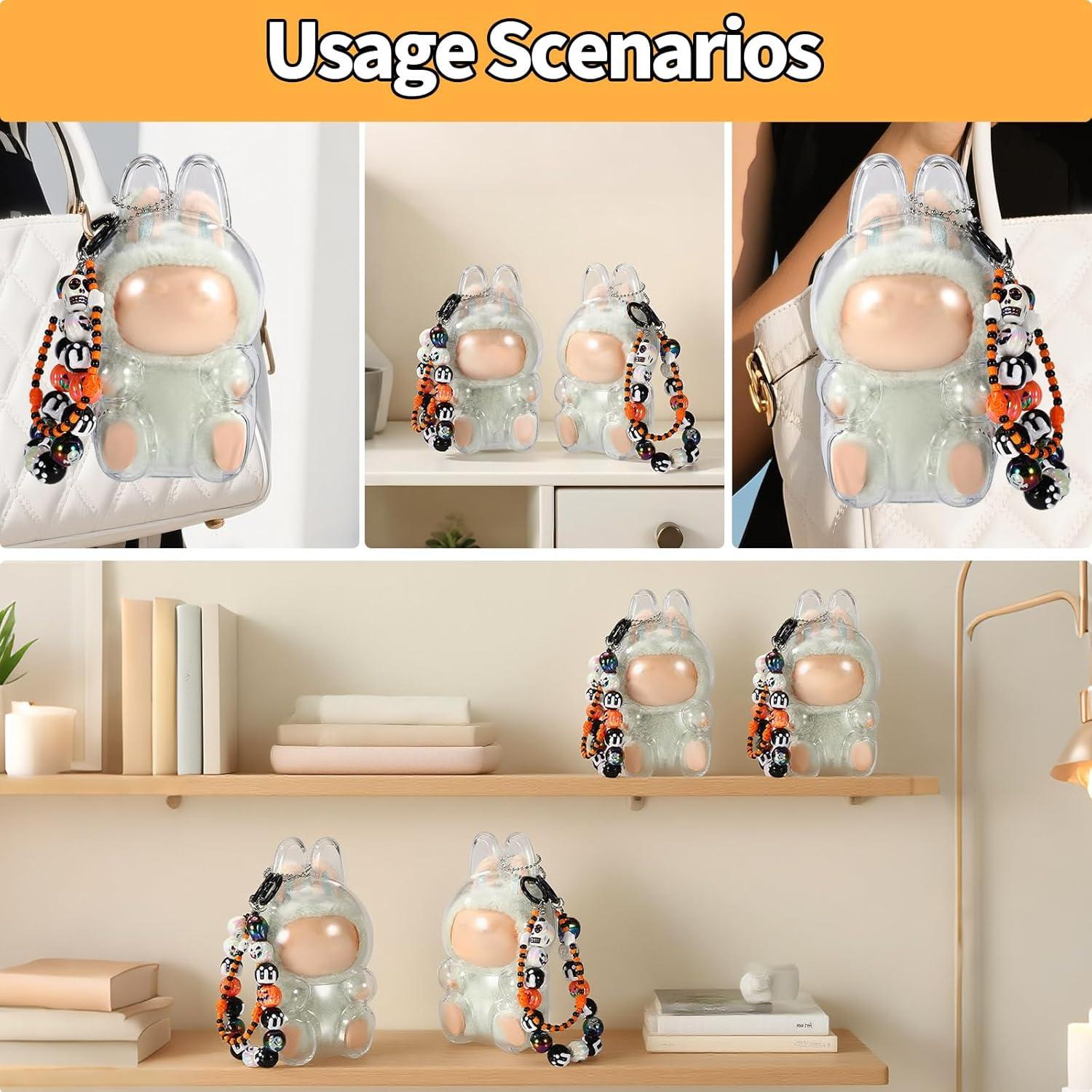 Funda Protectora de Llavero de Peluche Lyreh 17cm Halloween