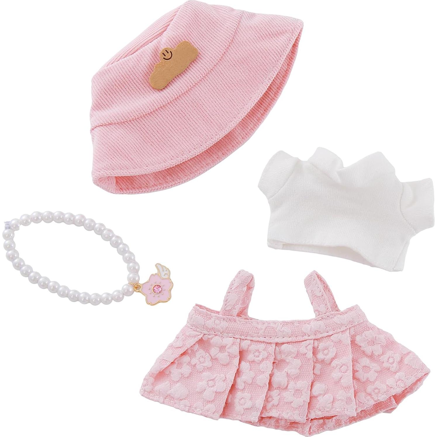 Conjunto de Ropa para Muñecas de 17cm YJLUMI 3 Piezas