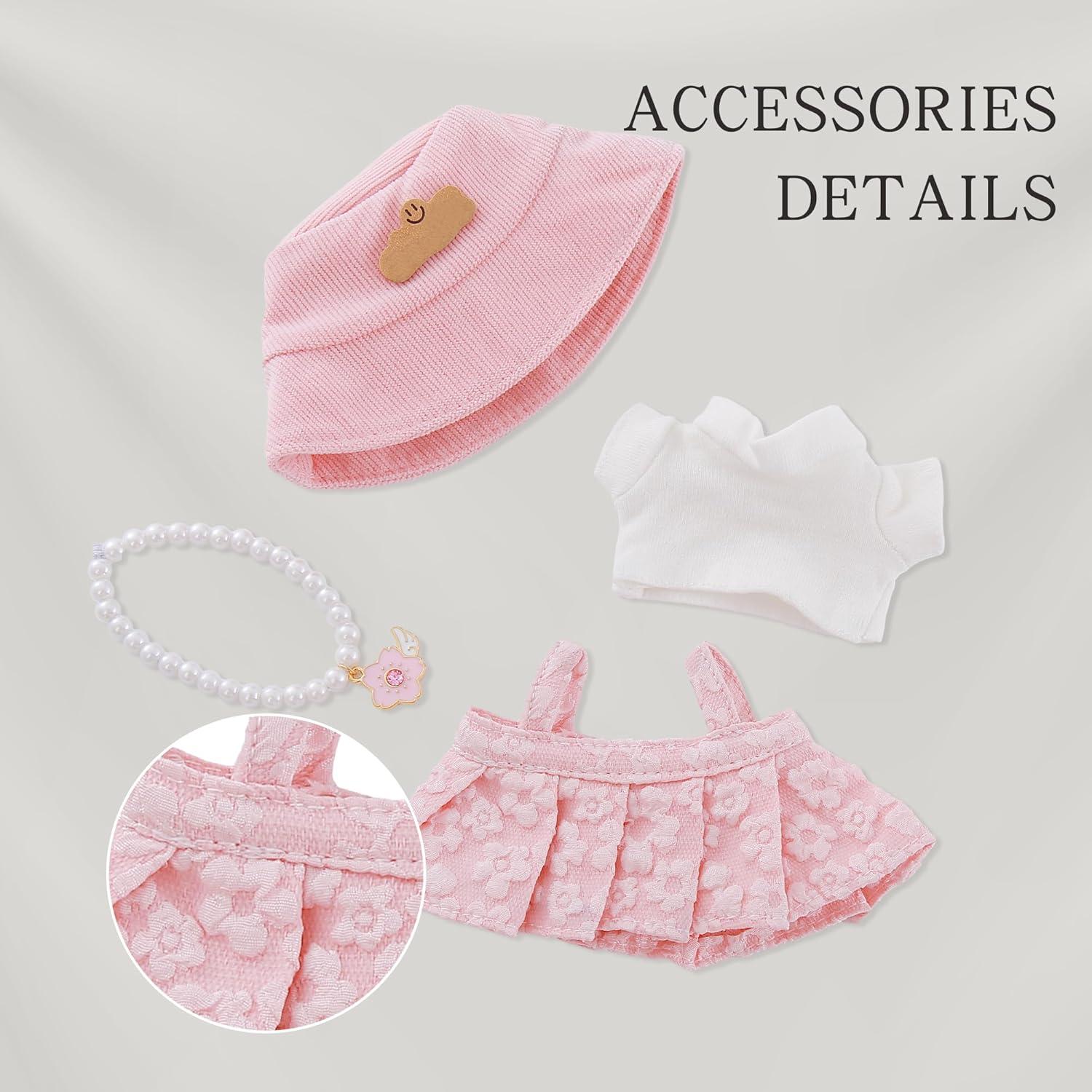 Conjunto de Ropa para Muñecas de 17cm YJLUMI 3 Piezas