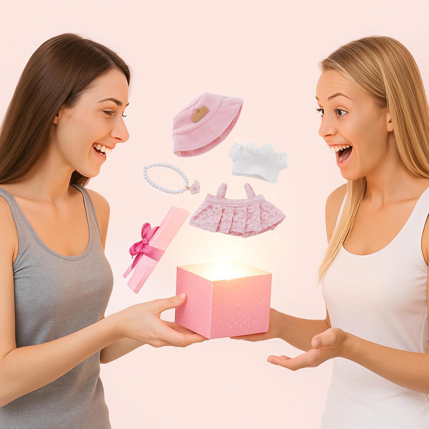 Conjunto de Ropa para Muñecas de 17cm YJLUMI 3 Piezas