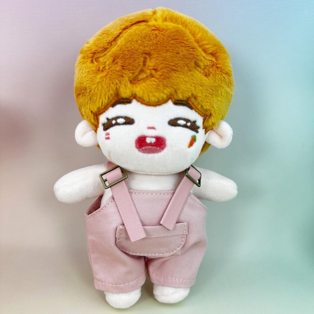 Conjunto de Ropa de Muñeca de Felpa Xyrmync 15-17cm Rojo