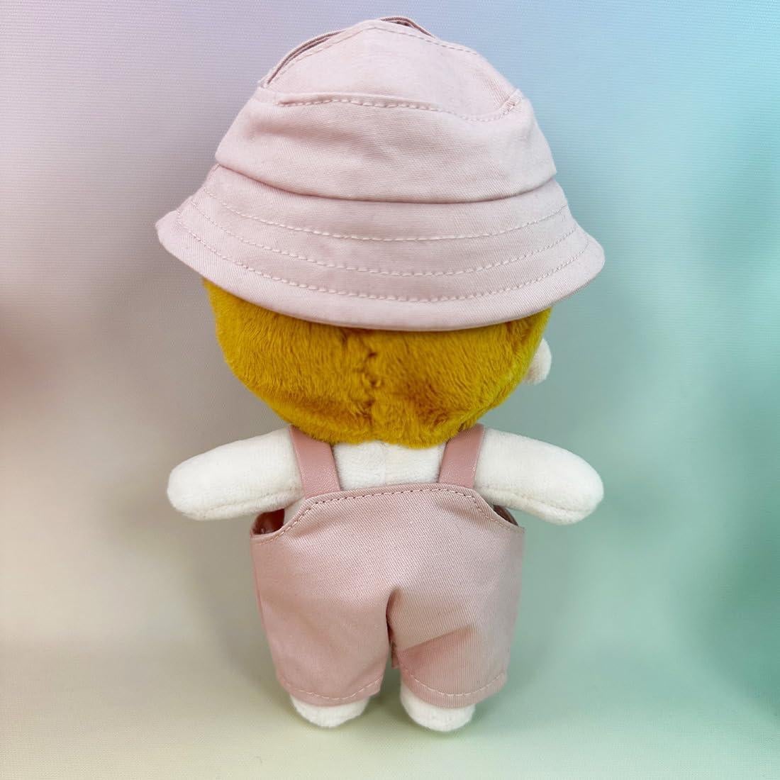 Conjunto de Ropa de Muñeca de Felpa Xyrmync 15-17cm Rojo