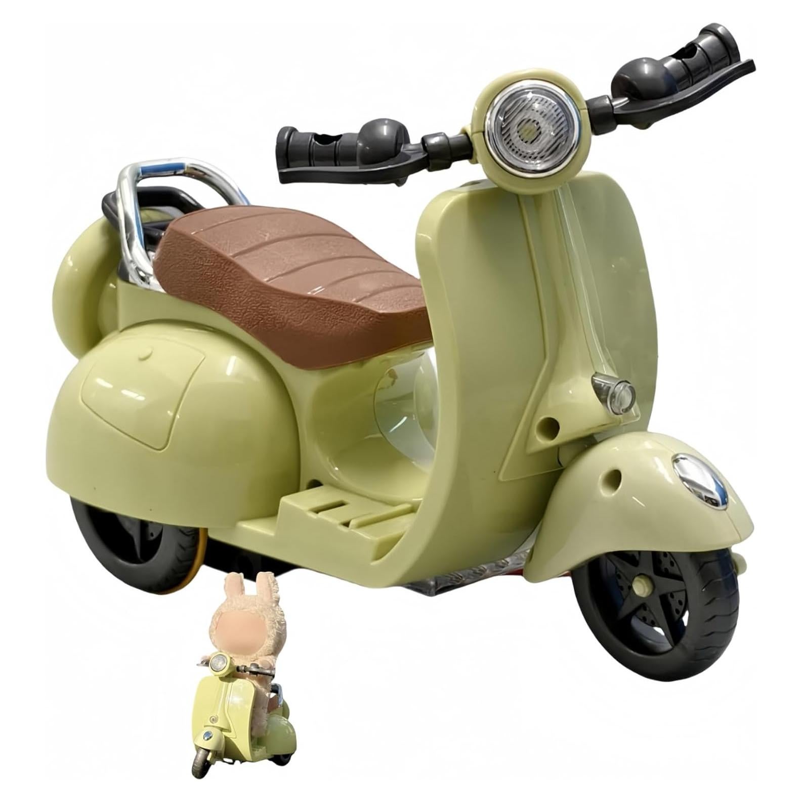 Juguete Scooter Labu Verde con Luz y Música - 20 cm