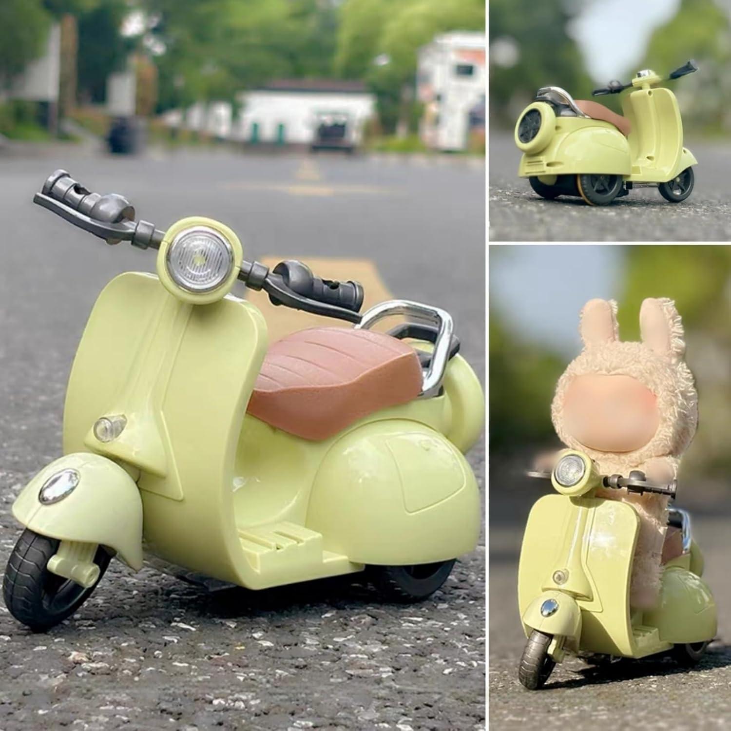 Juguete Scooter Labu Verde con Luz y Música - 20 cm