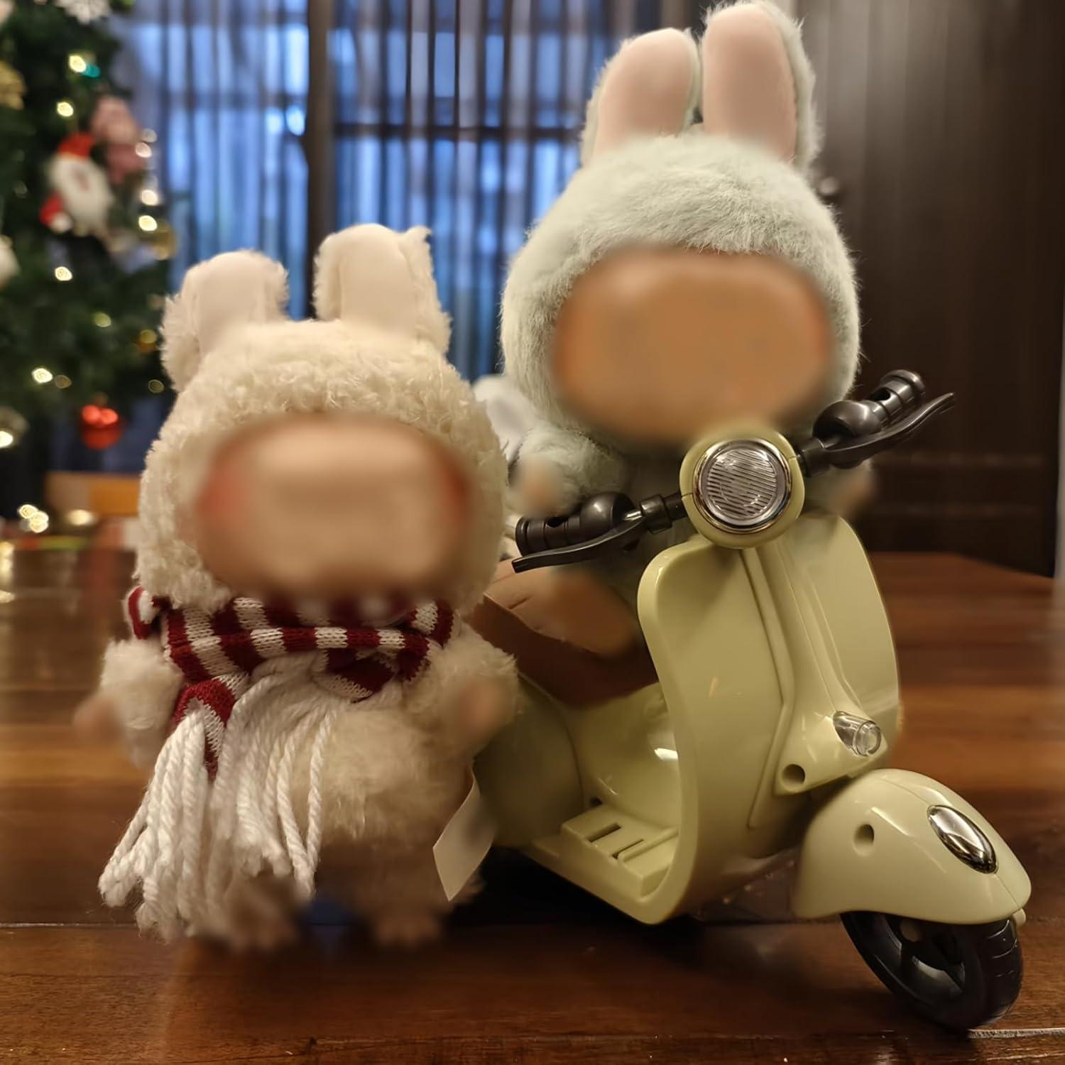 Juguete Scooter Labu Verde con Luz y Música - 20 cm