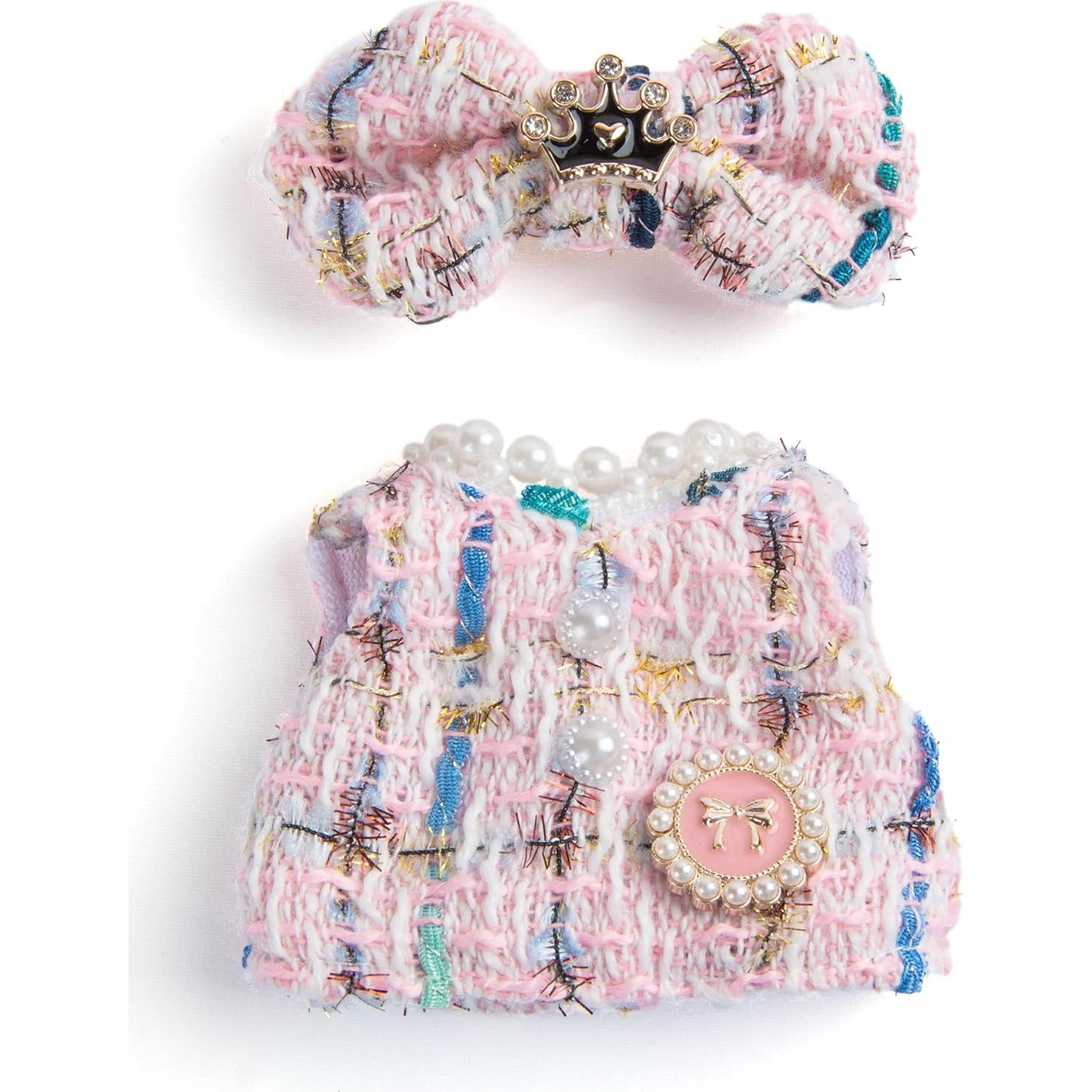 Conjunto de Ropa de Muñeca Premium CHICHO 17cm Chic Rosa