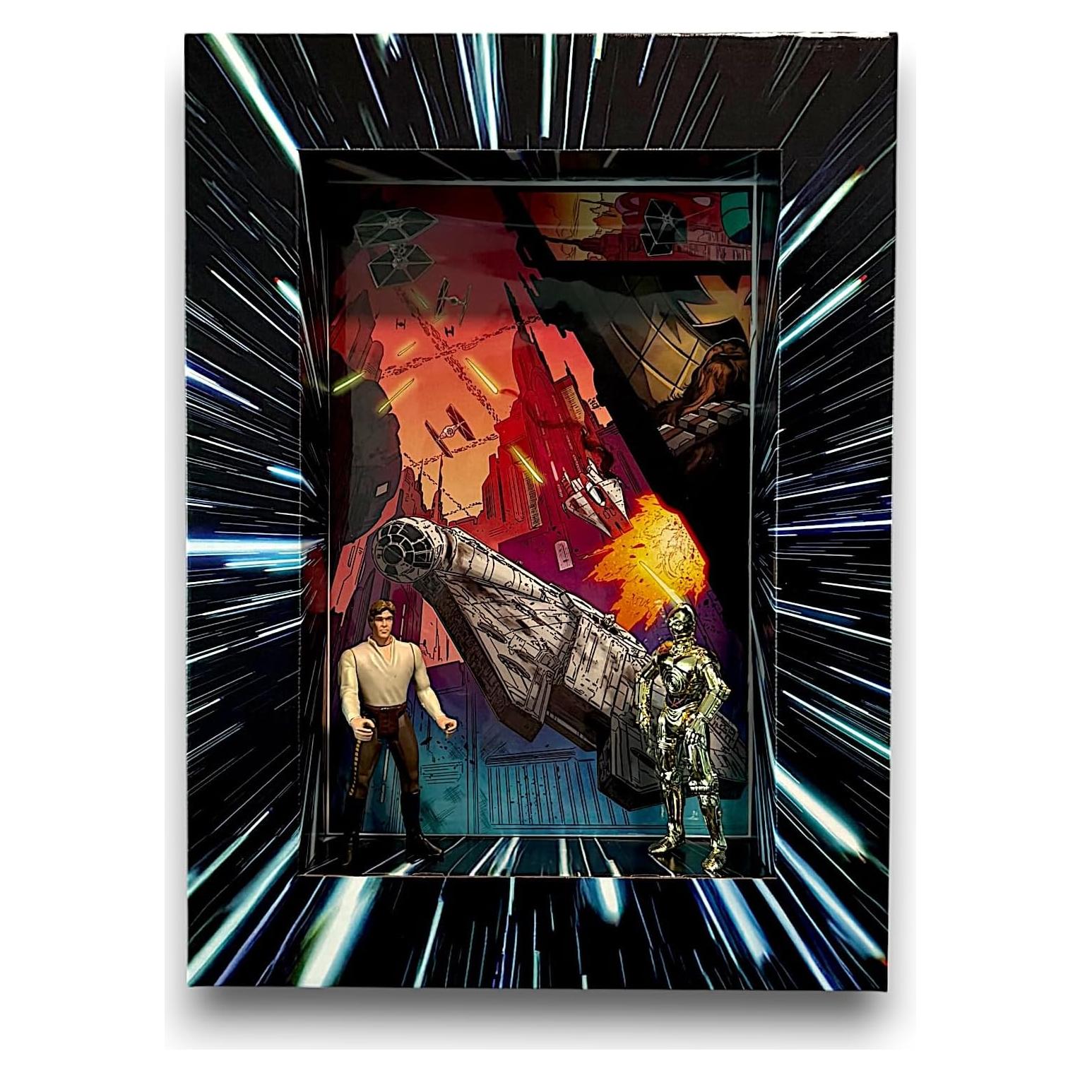 Marco Shadowbox Individual ShadowPop - Exhibición Velocidad de Luz