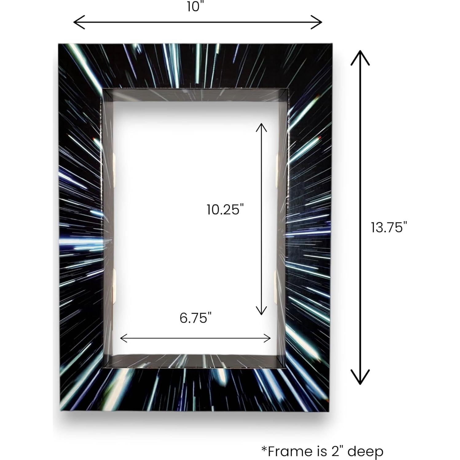 Marco Shadowbox Individual ShadowPop - Exhibición Velocidad de Luz