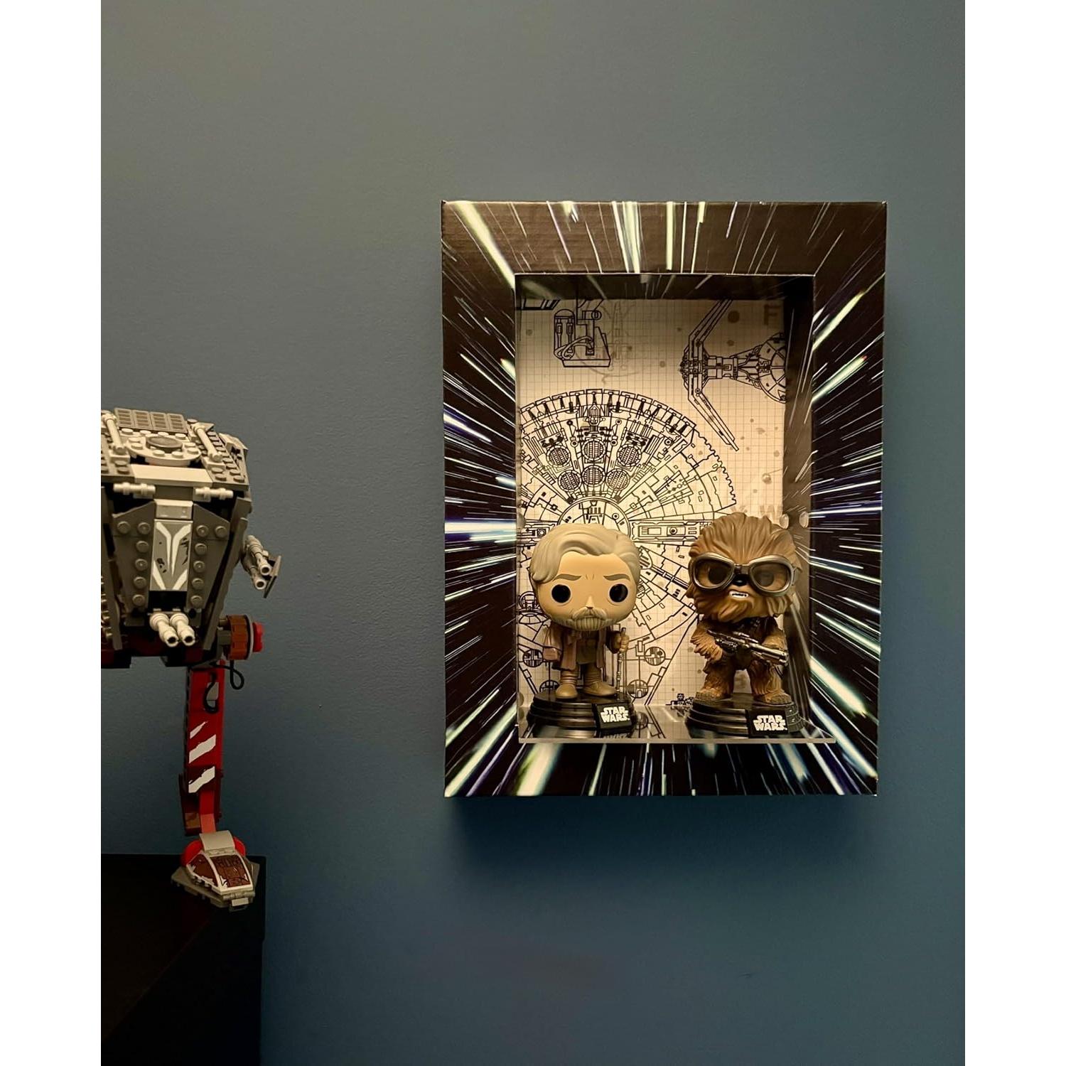 Marco Shadowbox Individual ShadowPop - Exhibición Velocidad de Luz