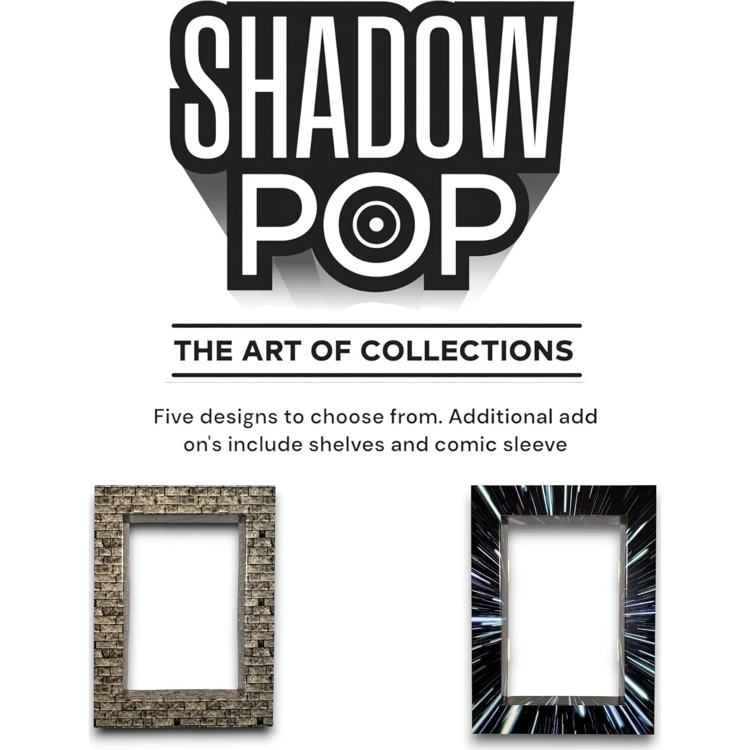 Marco Shadowbox Individual ShadowPop - Exhibición Velocidad de Luz