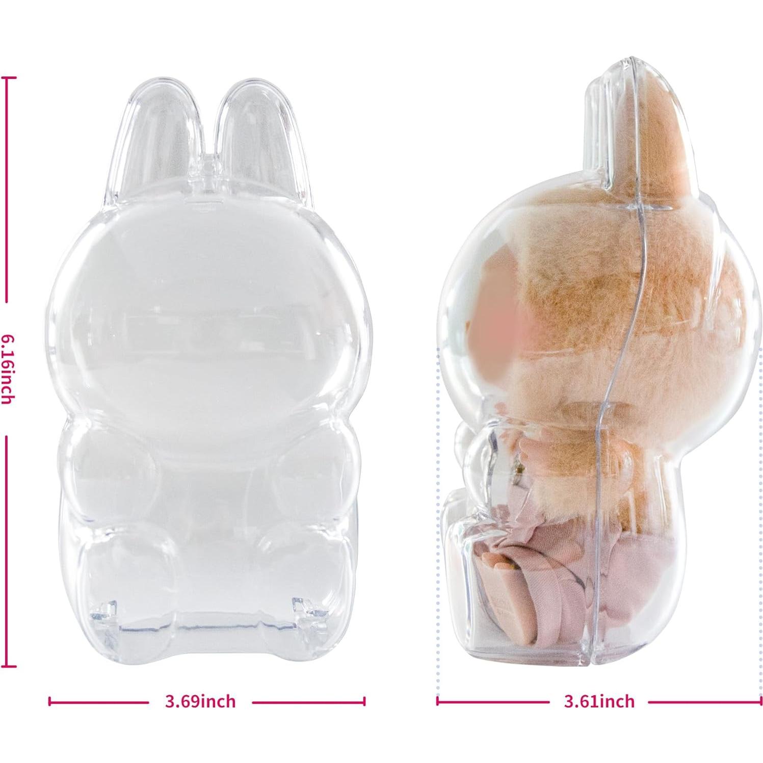 Funda Protectora LABUBU Have a Seat - Transparente, Silicona