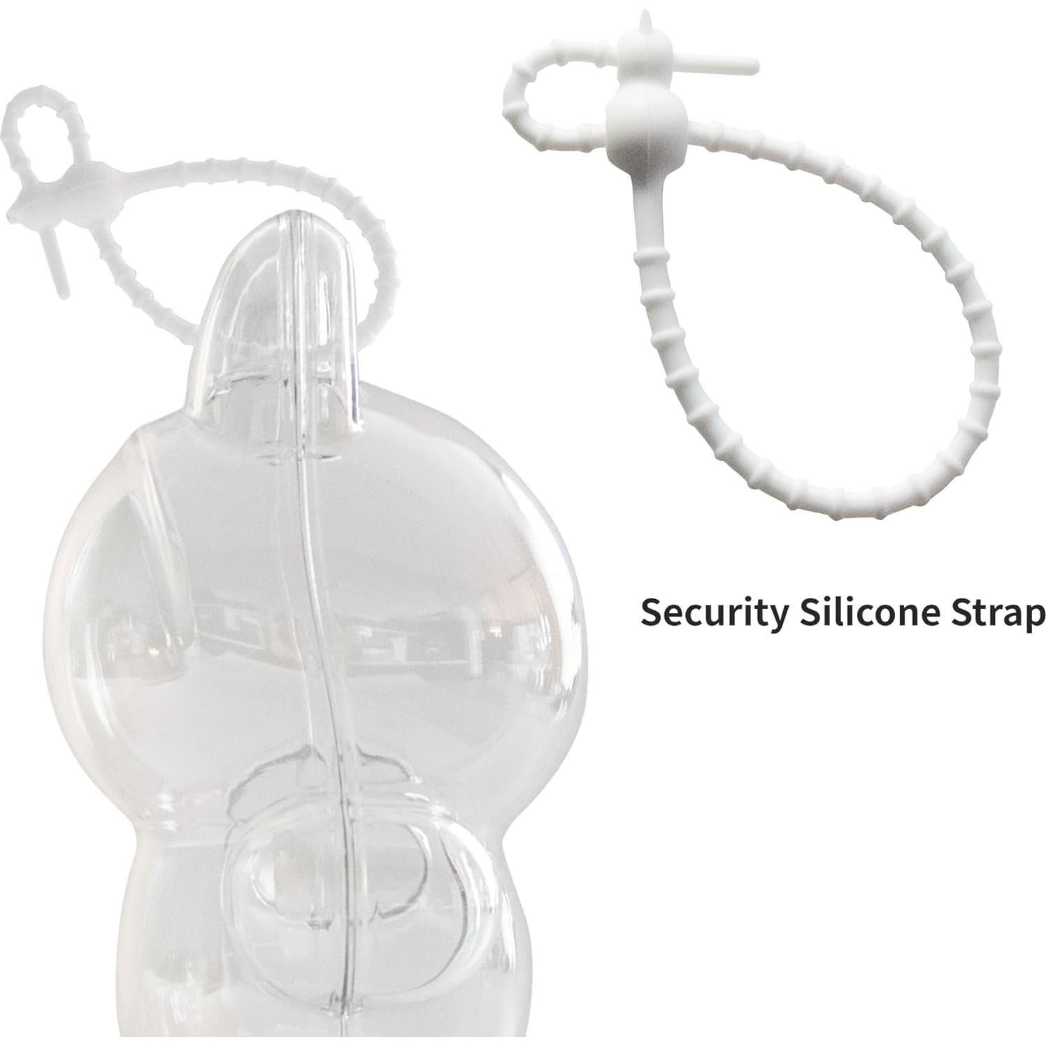 Funda Protectora LABUBU Have a Seat - Transparente, Silicona