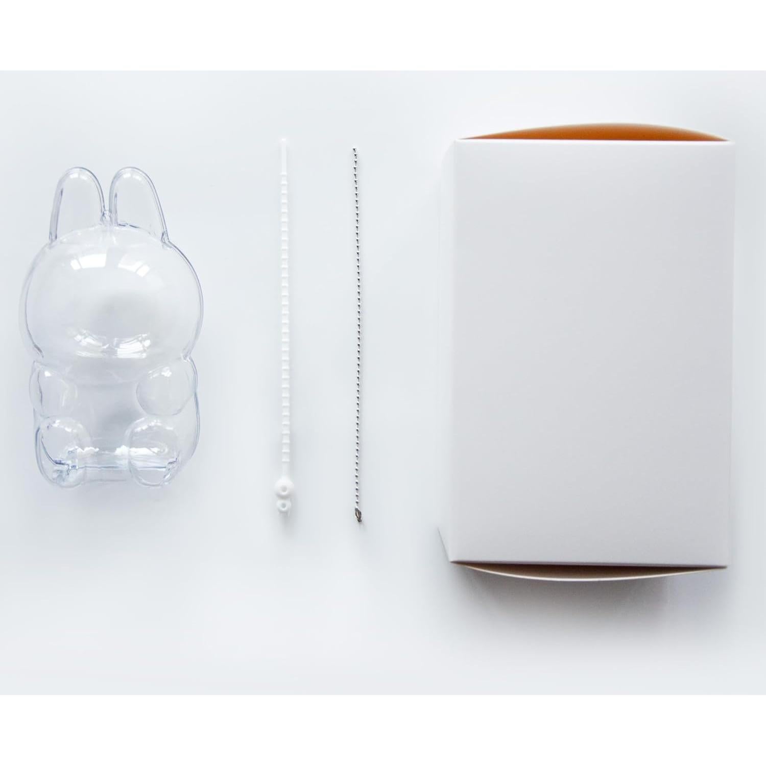 Funda Protectora LABUBU Have a Seat - Transparente, Silicona