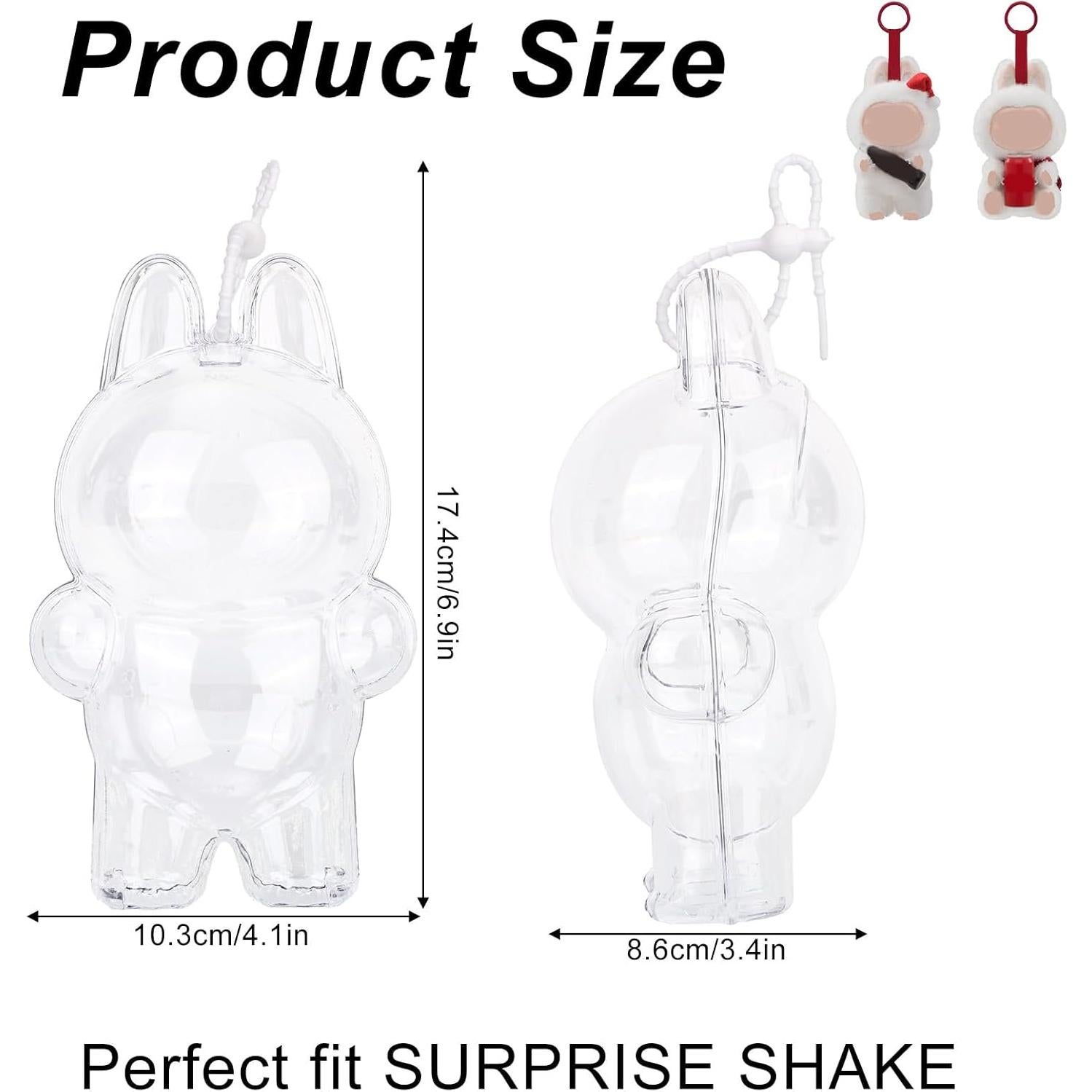 Funda Protectora de Plástico para Muñeca COLA - 17.4x10.3x8.6cm