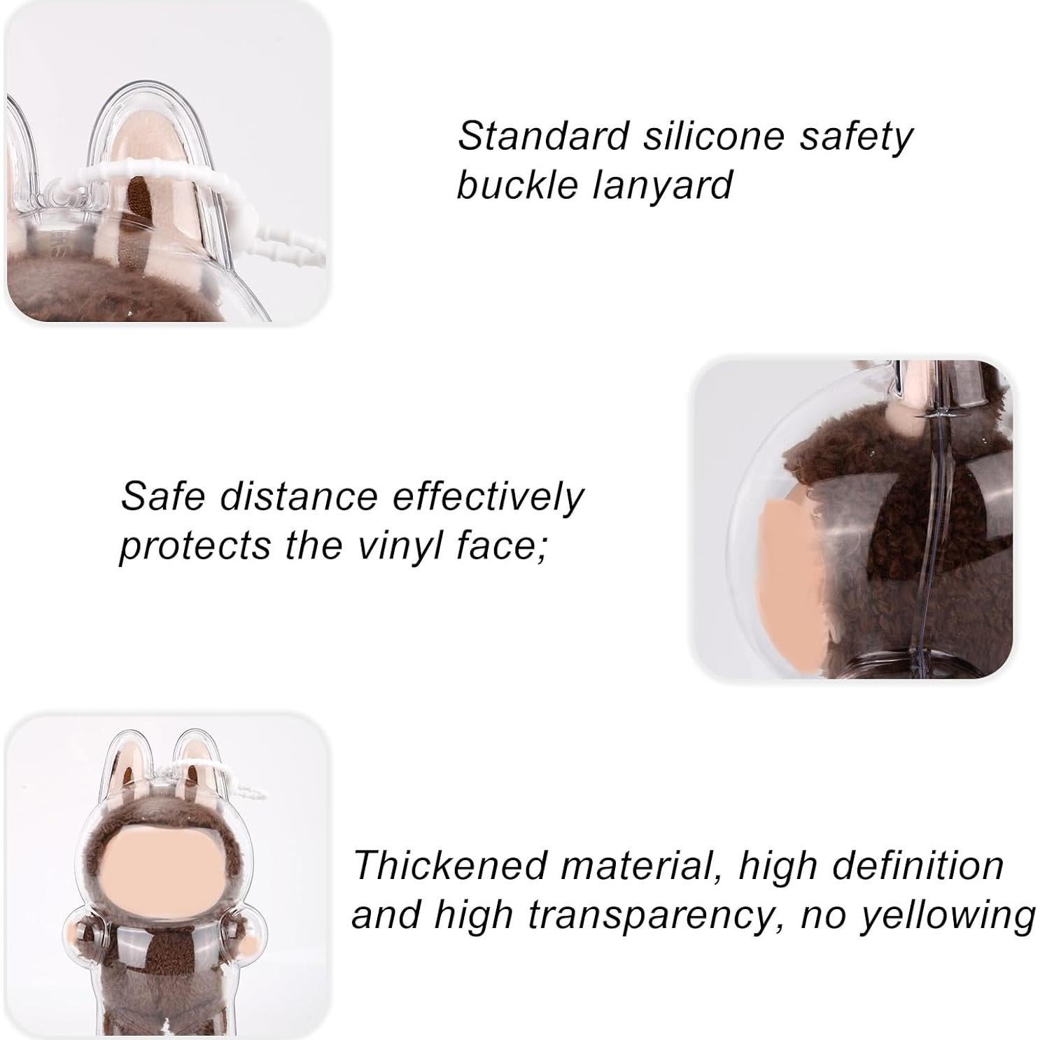 Funda Protectora de Plástico para Muñeca COLA - 17.4x10.3x8.6cm