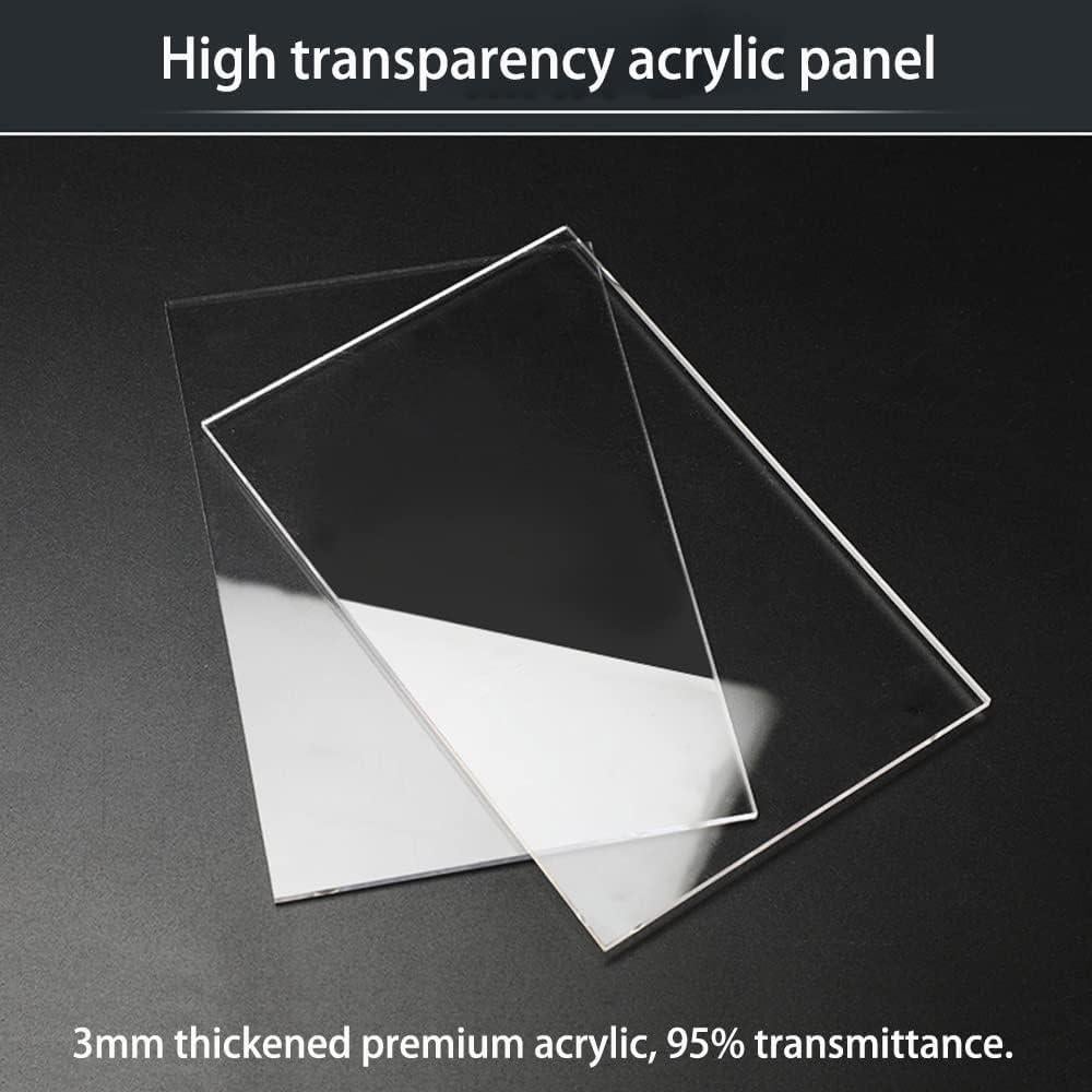 Caja de Exhibición Acrílica DuvinDD 4 Niveles Rosa 32x26x30.4 cm