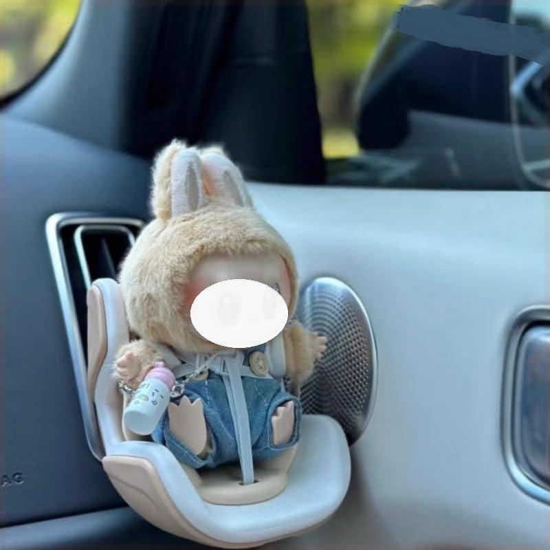 Soporte para muñecas LABUBU Beige 10-20 cm exhibición estable