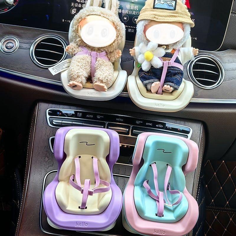 Soporte para muñecas LABUBU Beige 10-20 cm exhibición estable