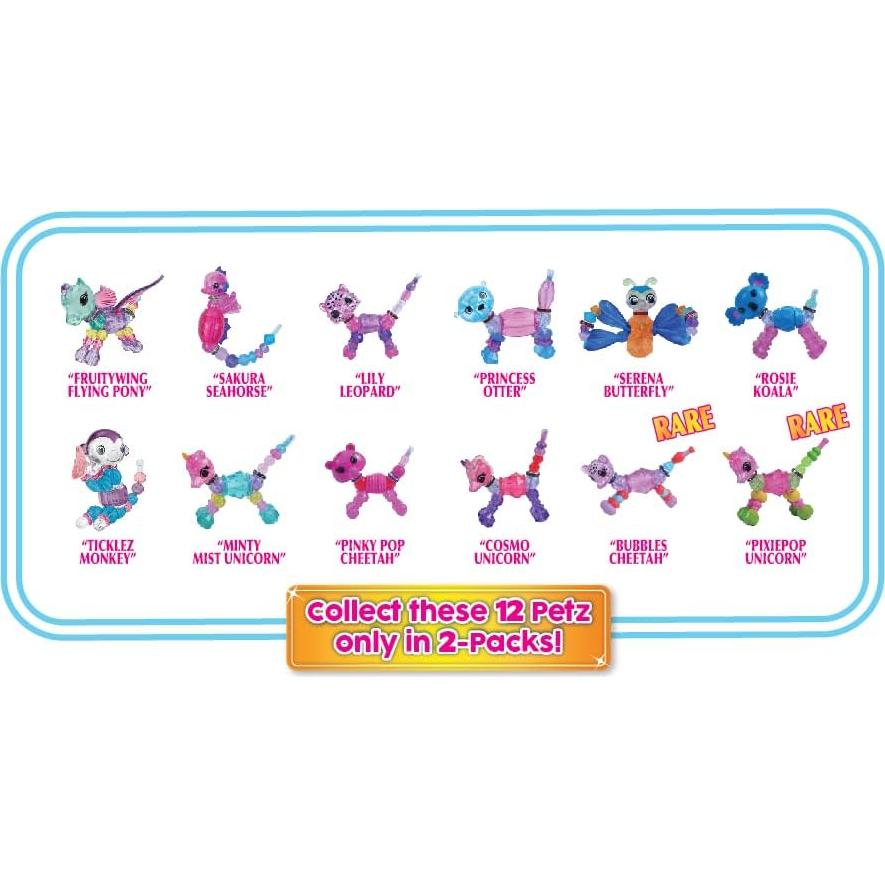 Twisty Petz Paquete de 2 Ticklez Mono - Mascotas que se Transforman en Pulseras