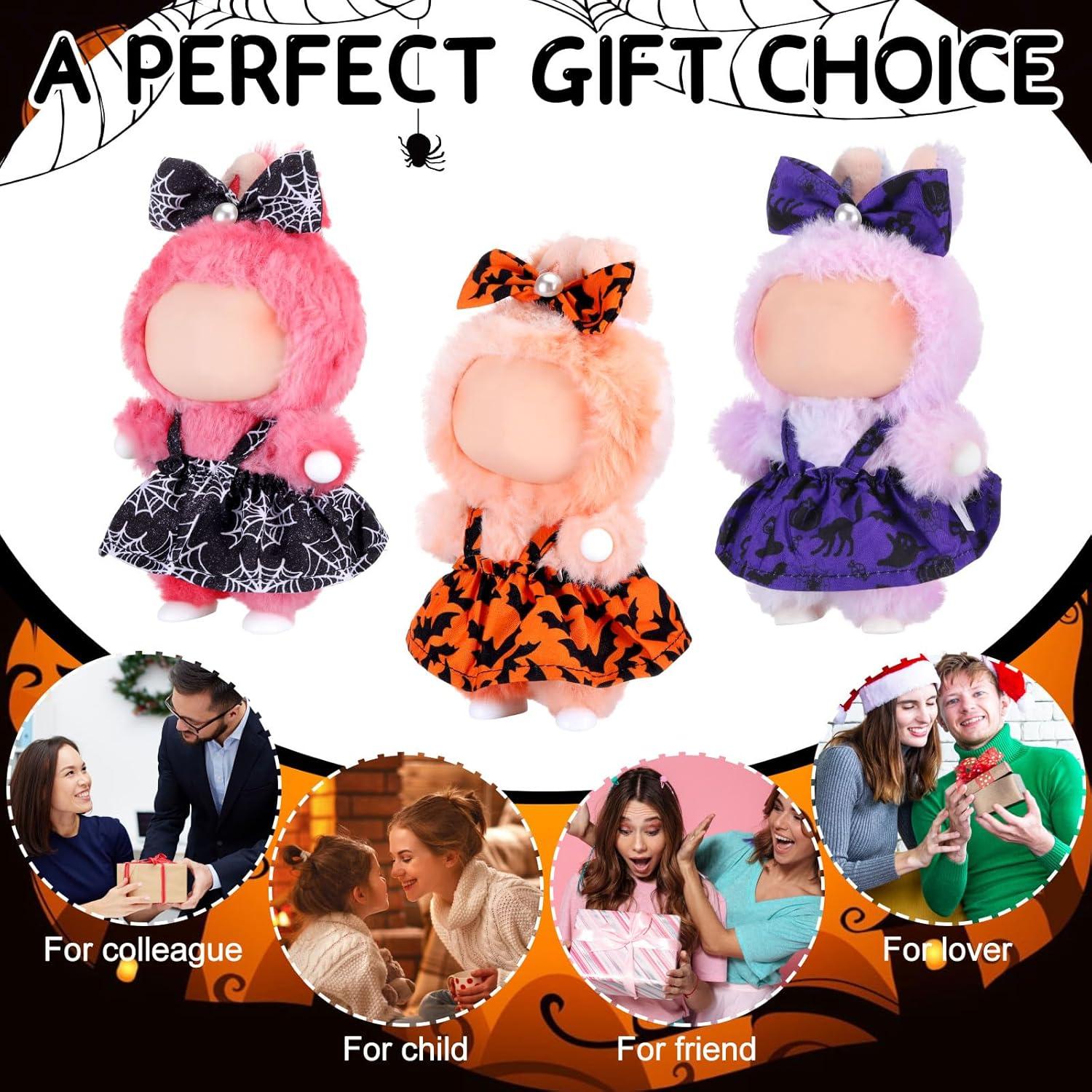 Conjunto de Ropa de Muñeca Halloween 17cm Simgoing - 3 Piezas