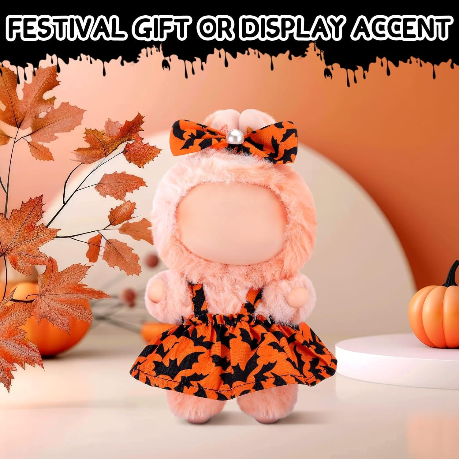 Conjunto de Ropa de Muñeca Halloween 17cm Simgoing - 3 Piezas