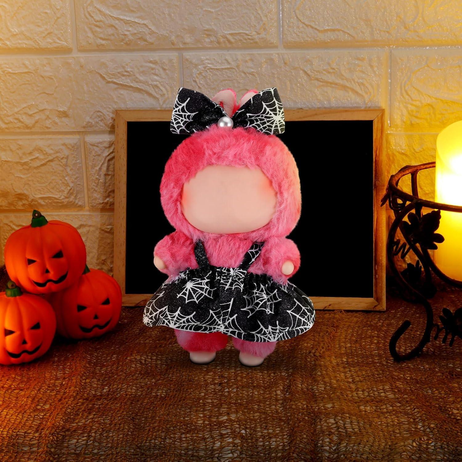 Conjunto de Ropa de Muñeca Halloween 17cm Simgoing - 3 Piezas