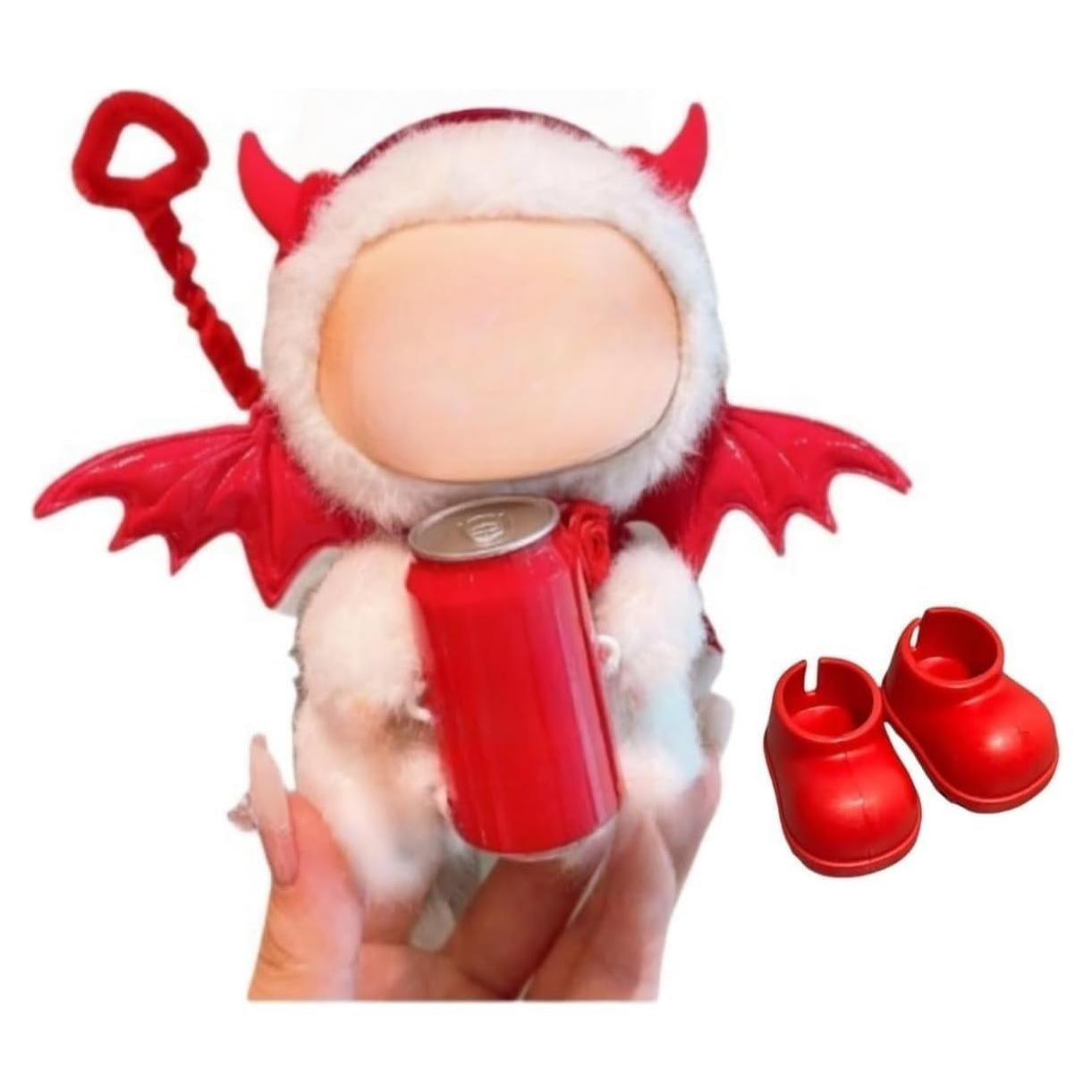 Conjunto de Disfraz de Halloween para Muñecas 17cm - Calabaza y Demonio